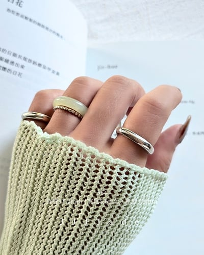 #54~58 蓶蓶 | 和田玉晴水戒指4