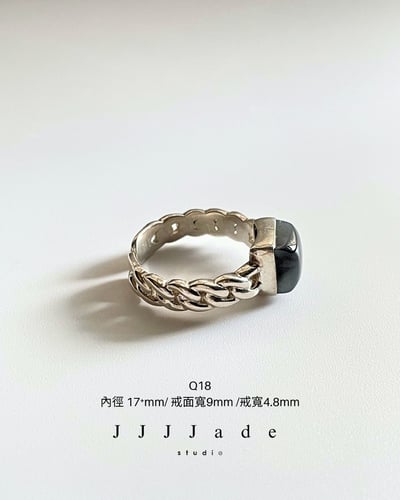Q16 17 18 指界 | 銀鑲戒指15