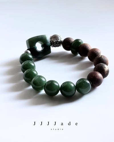 T302 蘊延 | 和田玉手串5