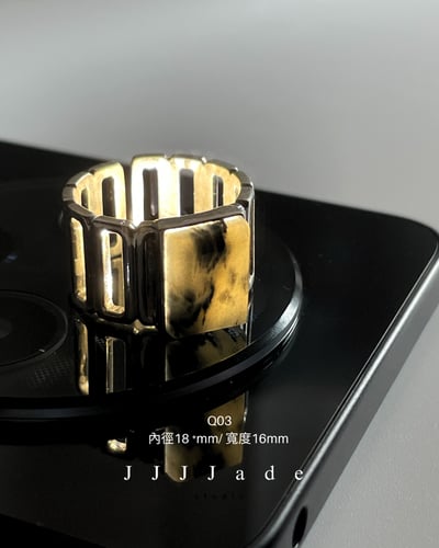 Q03 04 指頁 | 銀鑲戒指14