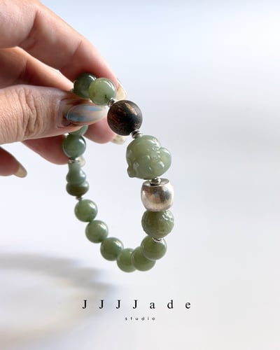 T326  拾歡 |和田玉手串1