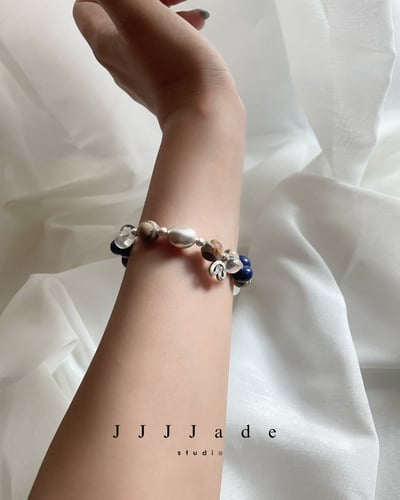 T242 澈赫 | 白玉 青金石7