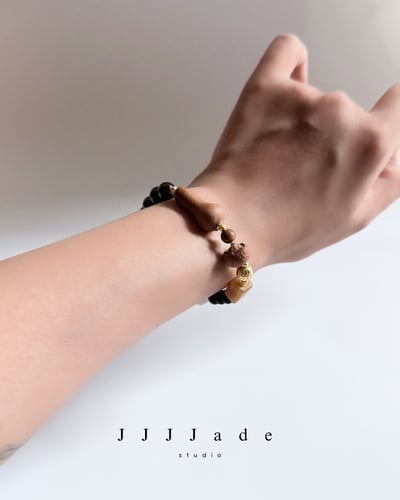 T293 秋席 | 和田玉糖玉手串5