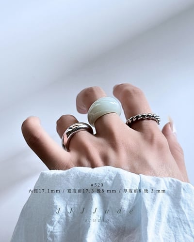#518~521 洛 珞|  且末藍  Dome Ring10