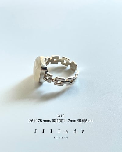 Q12 13 14 弧隙 | 銀鑲戒指5