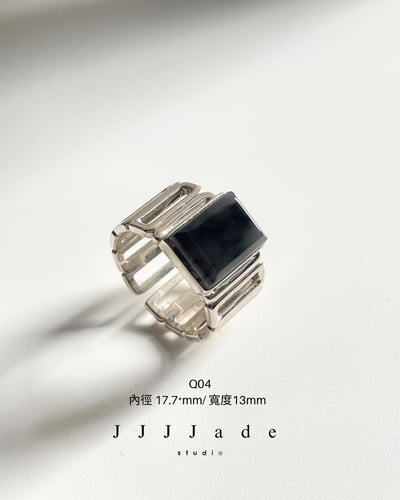 Q03 04 指頁 | 銀鑲戒指10