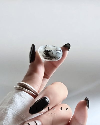 #456~458 淬跡 | 和田玉青花戒(可定製)8