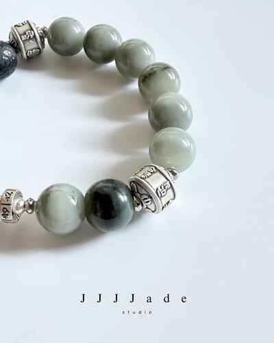 T307 微塵 | 和田玉手串3