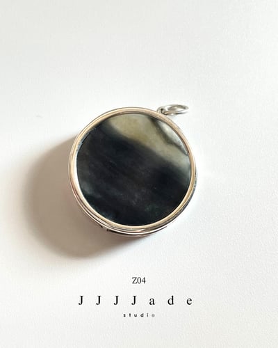 Z01 02 03 04 05 對鏡 | 聚墨青花純銀項鏈12