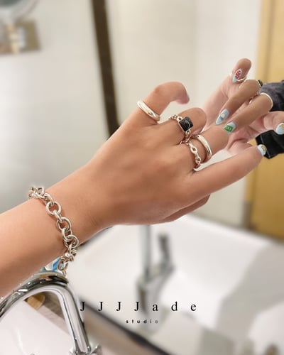 Q16 17 18 指界 | 銀鑲戒指20