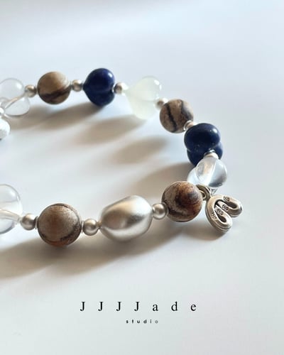 T242 澈赫 | 白玉 青金石3