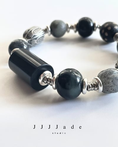 T264 餘行 | 墨玉 | 青花5