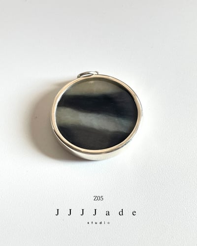 Z01 02 03 04 05 對鏡 | 聚墨青花純銀項鏈16