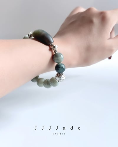 T307 微塵 | 和田玉手串6