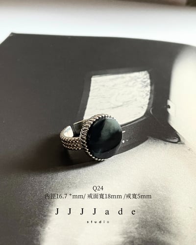 Q24~Q28 寂息 | S925銀鑲戒指3