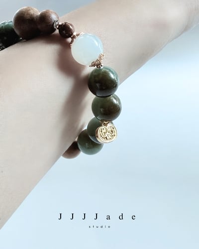 T342 凘琢 | 和田玉手串10