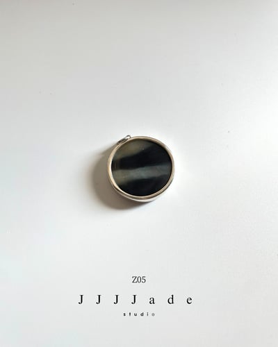 Z01 02 03 04 05 對鏡 | 聚墨青花純銀項鏈15