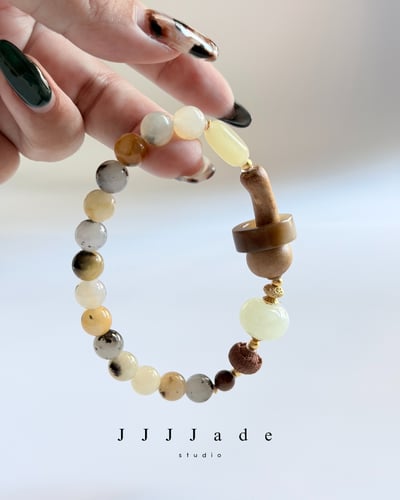 T303  游光 | 和田玉手串2