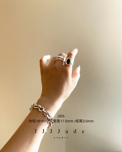 Q05 06 07 框域 | 銀鑲戒8