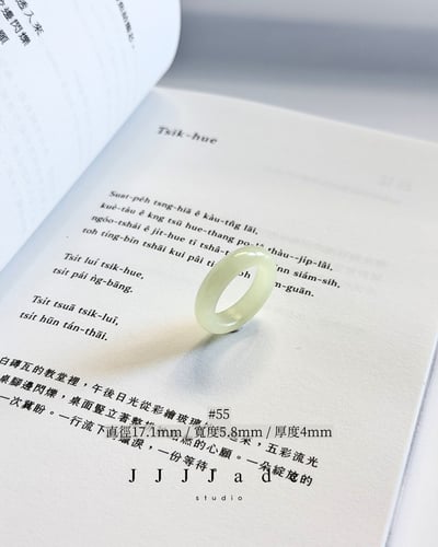 #54~58 蓶蓶 | 和田玉晴水戒指7