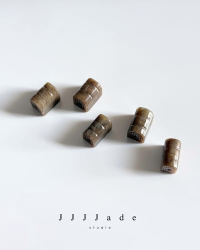 A56~A60 和田玉造型珠 | 聖經7