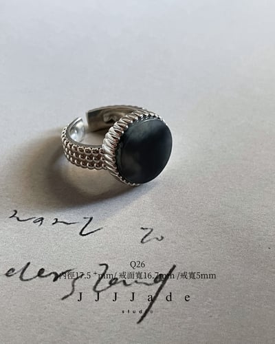 Q24~Q28 寂息 | S925銀鑲戒指14