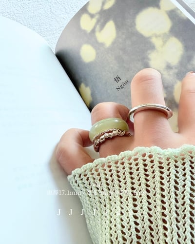 #54~58 蓶蓶 | 和田玉晴水戒指15