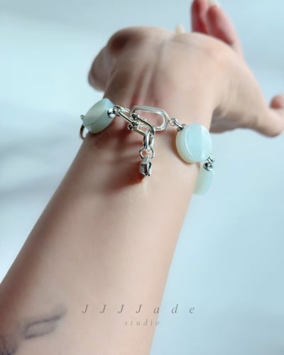 X46 洛 珞 |  圓舞曲 Waltz' Collection Bracelet (且末奶藍)9