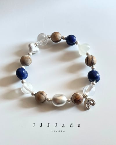 T242 澈赫 | 白玉 青金石1