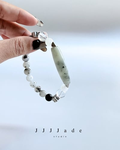 T340 寒序 | 和田玉手串8