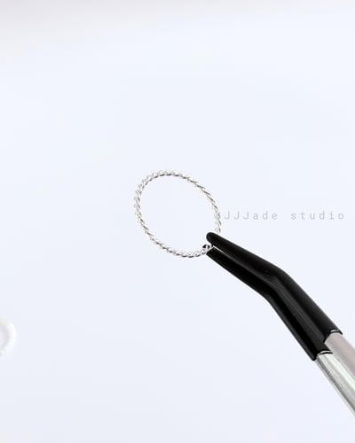 J05 TWIST RING| 旋紋銀細戒3
