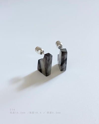 E16~18 蘼茈 | 烟紫特色料耳釘5