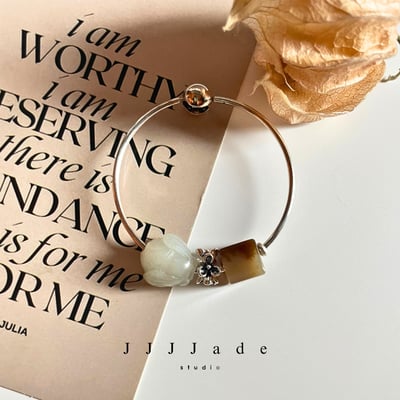 4J 銀手環 | 蛇骨頸鍊8