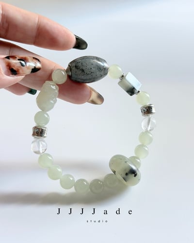 T304 青泊 | 和田玉手串6