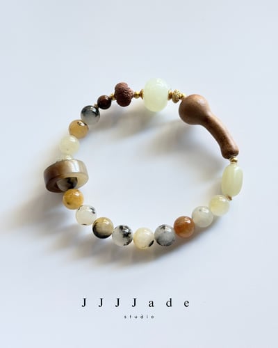 T303  游光 | 和田玉手串1