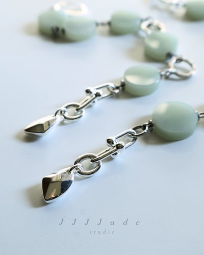 X46 洛 珞 |  圓舞曲 Waltz' Collection Bracelet (且末奶藍)5