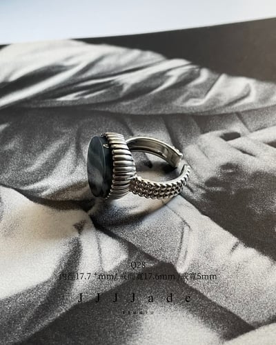 Q24~Q28 寂息 | S925銀鑲戒指23