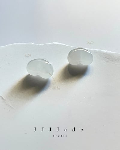 K24~K33 和田玉愛心單珠6