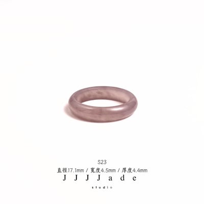 #109 S23 桔梗 細戒 港碼14 內徑17mm9