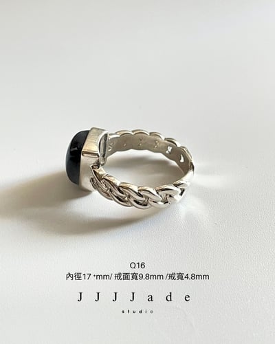 Q16 17 18 指界 | 銀鑲戒指5