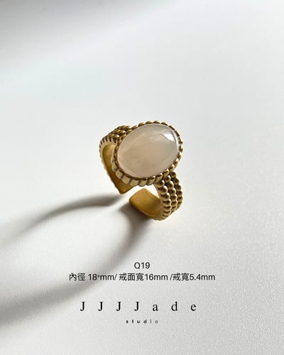 Q19 柔核 | 銀鑲戒指2