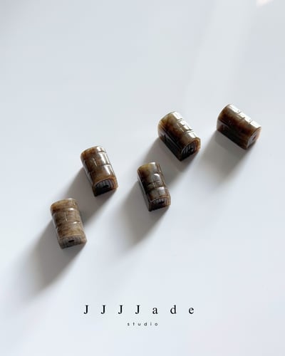 A56~A60 和田玉造型珠 | 聖經6