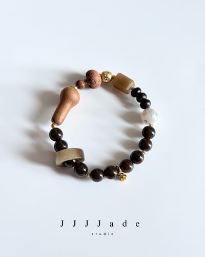 T293 秋席 | 和田玉糖玉手串4