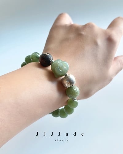 T326  拾歡 |和田玉手串5