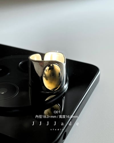 Q01 02 塔影 | 幾何銀鑲5