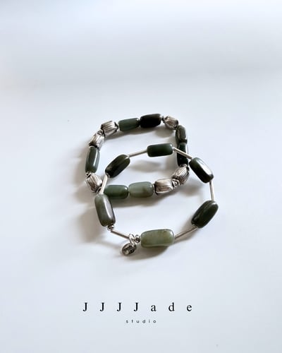 T341 邁藍 | 和田玉手串1