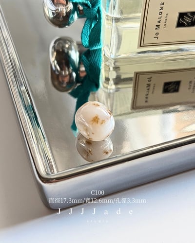 C92~C100 海鹽燕麥焦糖 | 籽料草花蘋果珠20