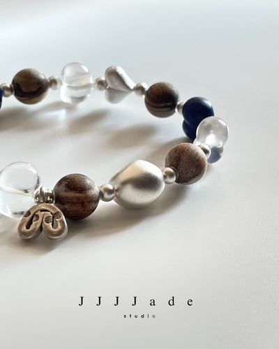 T242 澈赫 | 白玉 青金石2