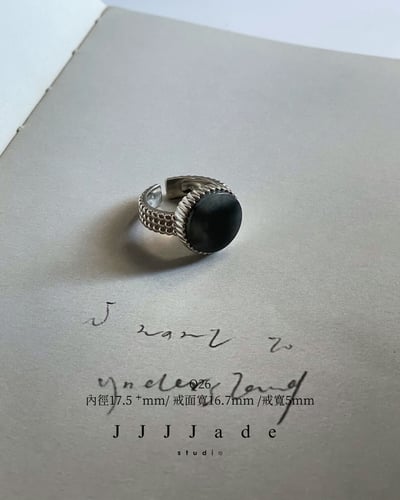 Q24~Q28 寂息 | S925銀鑲戒指11