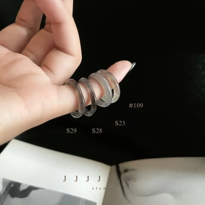 #109 S23 桔梗 細戒 港碼14 內徑17mm1